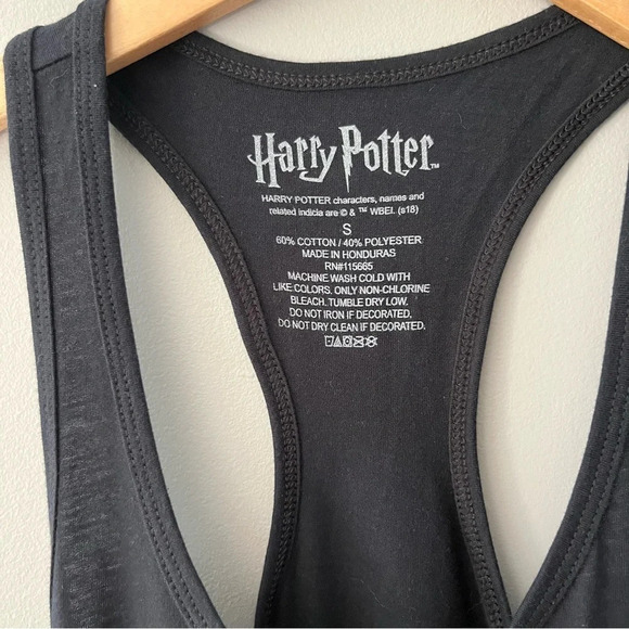 Harry Potter Hogwarts House Crest Racerback Tank Top Size Small - Picture 7 of 7